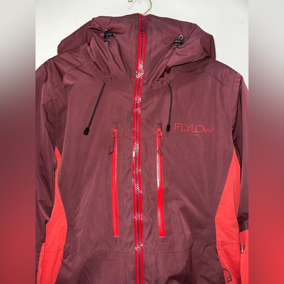 Flylow Avery Jacket - Women’s, Tawny/Hibiscus color, size small style #5360-1900 - Picture 4 of 13